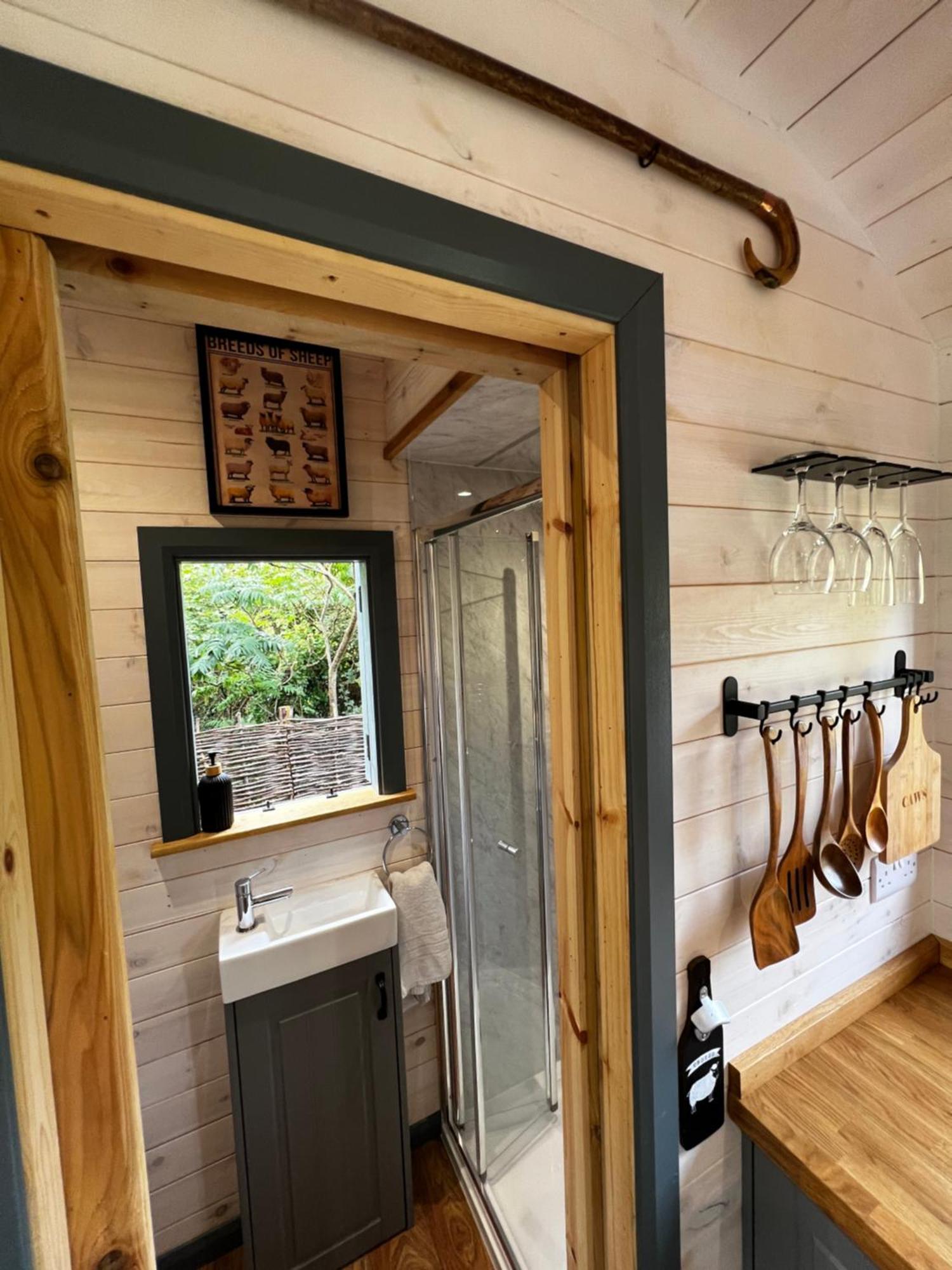 Mountain View Shepherd'S Hut For 2 Adults, 1 Dog Villa Llangoed Luaran gambar
